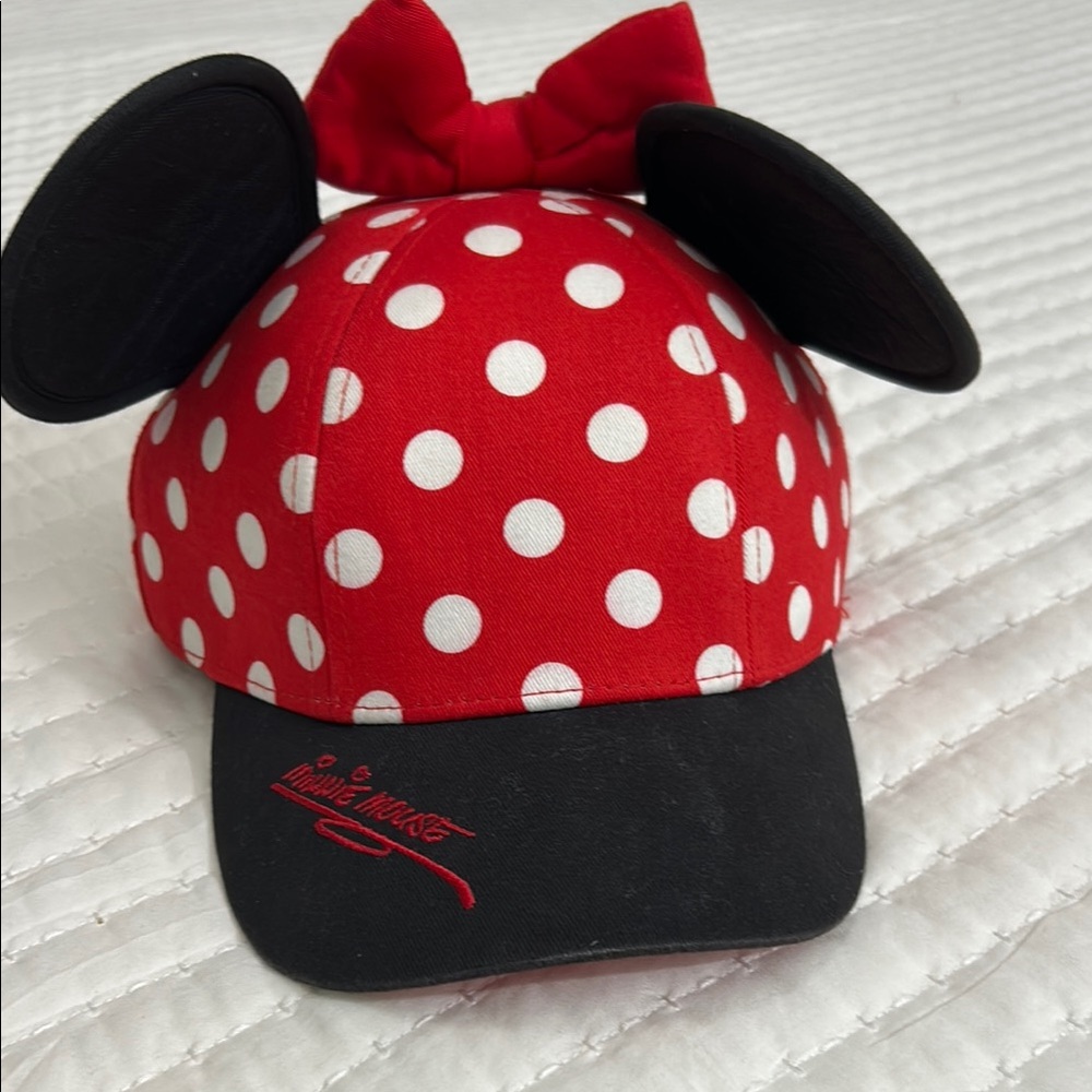 Disney world parks Minnie Mouse Polka Dot Hat Youth